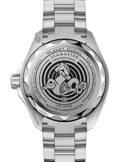 L Size- Blue Ceramic - Silver 904L Steel - Automatic - 45.5mm