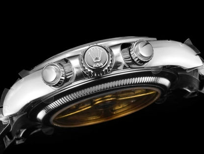 Rolex Cosmograph Daytona, calibre 4130 / 4131, steel, black & white