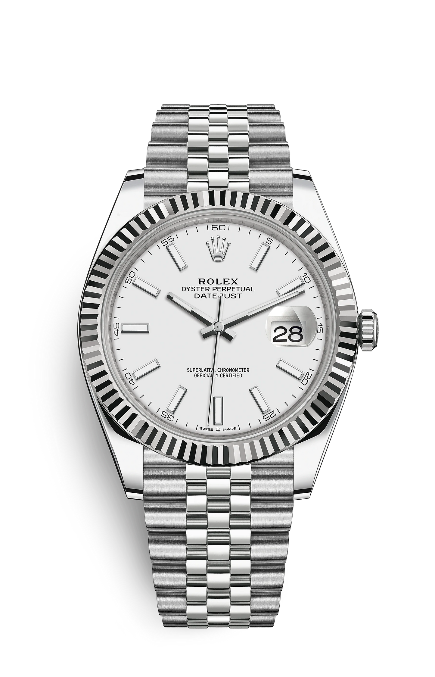 Rolex Datejust 41 White Rolesor