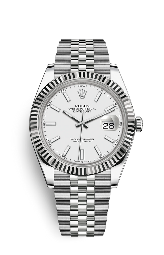 Rolex Datejust 41 White Rolesor