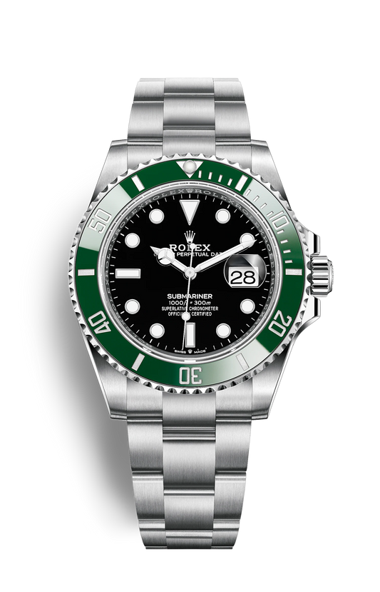 Rolex Submariner Date 41, green & black