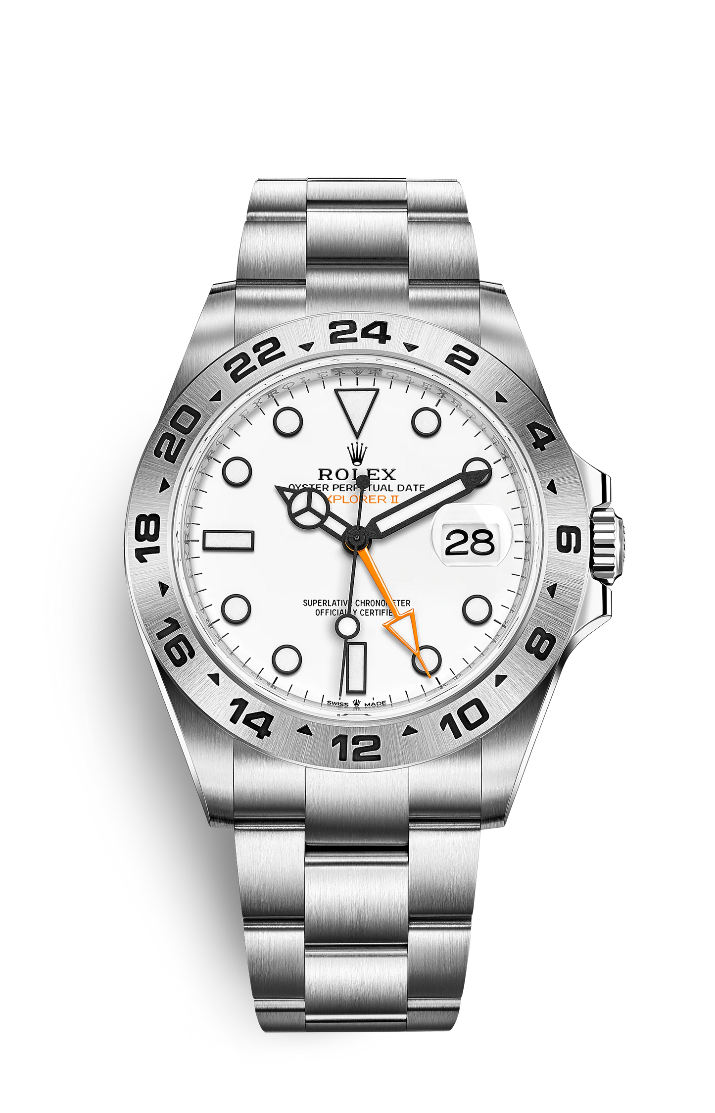 Rolex Explorer II 42, stainless steel