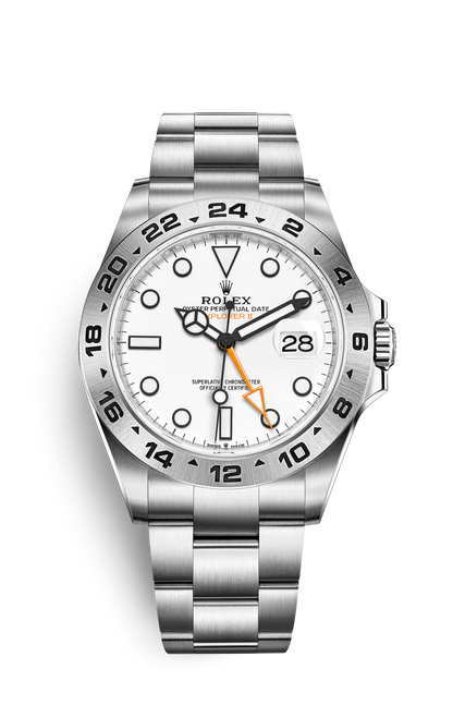 Rolex Explorer II 42, stainless steel