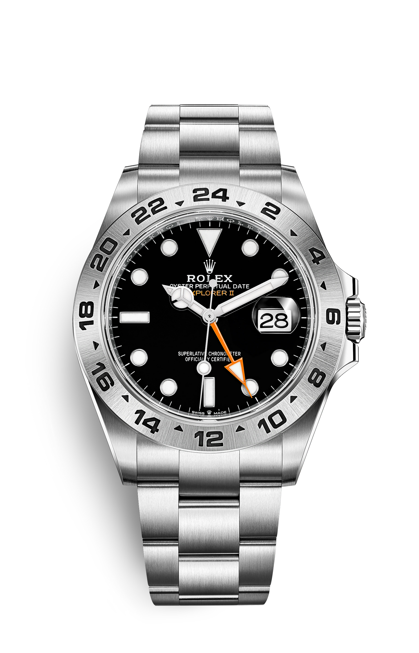 Rolex Explorer II 42, stainless steel