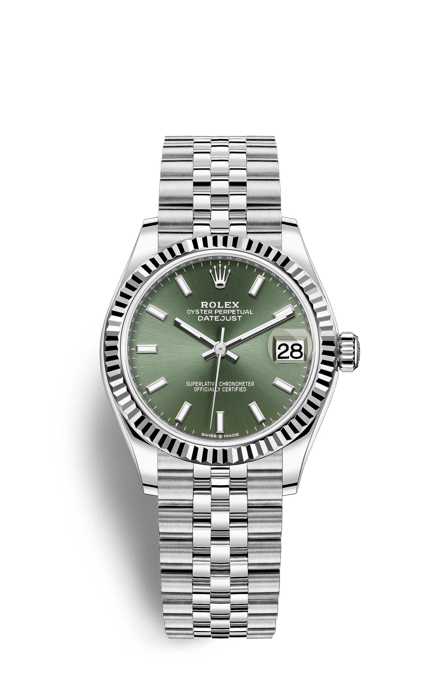 Rolex Oyster Perpetual Datejust 41, Rolesor white (Oystersteel & white gold)